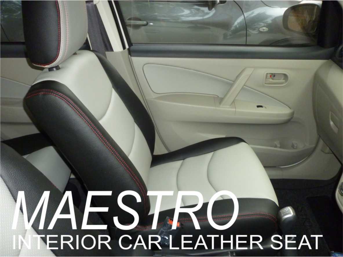 Modifikasi Interior Daihatsu Sirion 2012 Jok Mobil Dengan Bahan